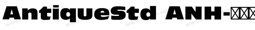 AntiqueStd ANH字体转换